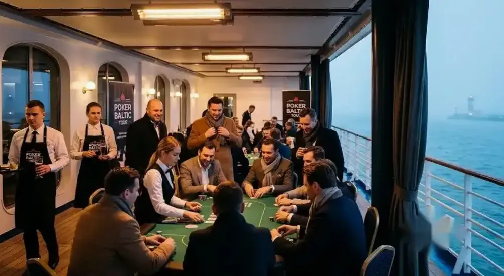 Turniej pokerowy na pokładzie wycieczkowca
